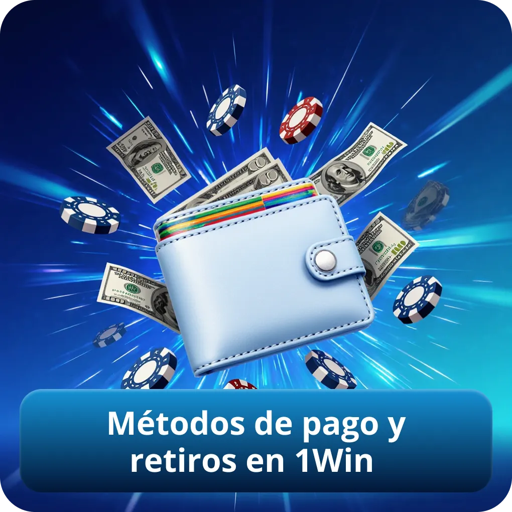 Métodos de pago y retiros en 1Win